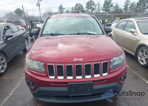 2016 Jeep Compass Sport from USA, damaged, VIN 1C4NJDBB4GD662479